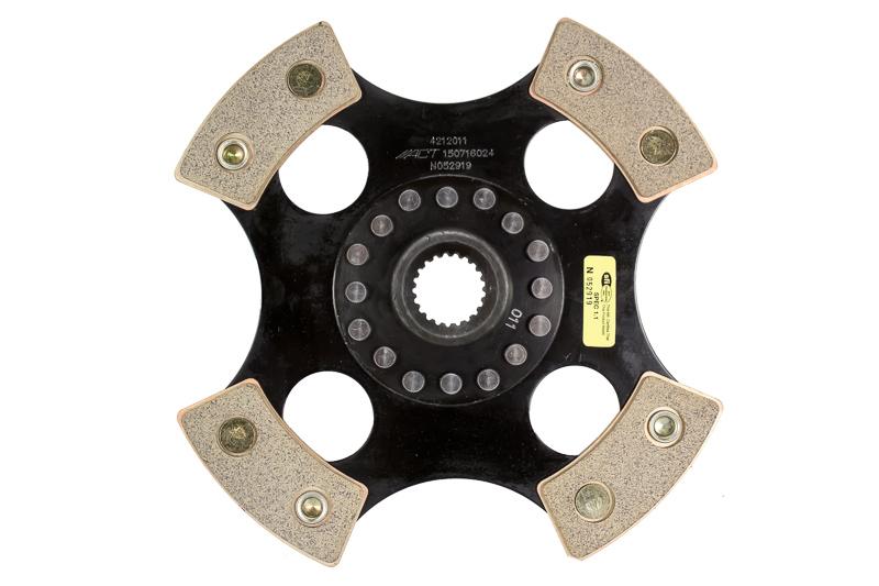 ACT Clutches 4 Pad Rigid Race Disc (1986-1989 Accord,1988-1988 Civic,1988-1988 CRX,1985-1987 Prelude) - 4212011