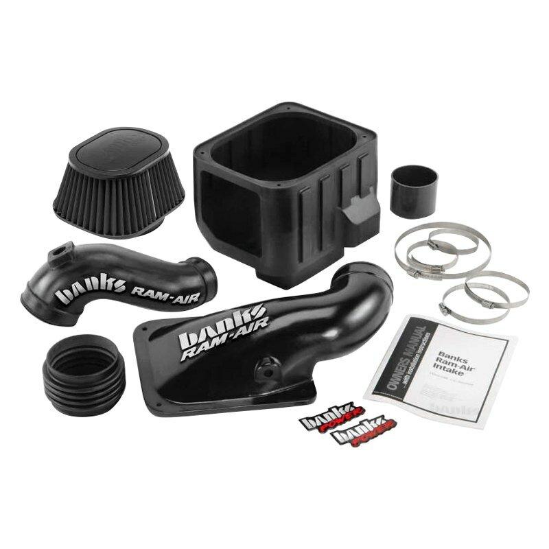 Banks Power 42132-D Ram-Air Cold-Air Intake System, Dry Filter  For Use With 2001-2004 Chevy/Gmc 6.6L, Lb7 - 42132-D
