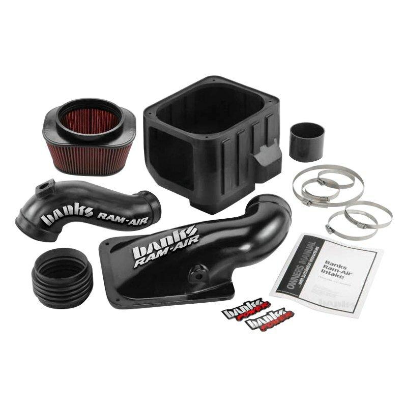 Banks Power 42132 Ram-Air Cold-Air Intake System, Oiled Filter  For Use With 2001-2004 Chevy/Gmc 6.6L, Lb7 - 42132