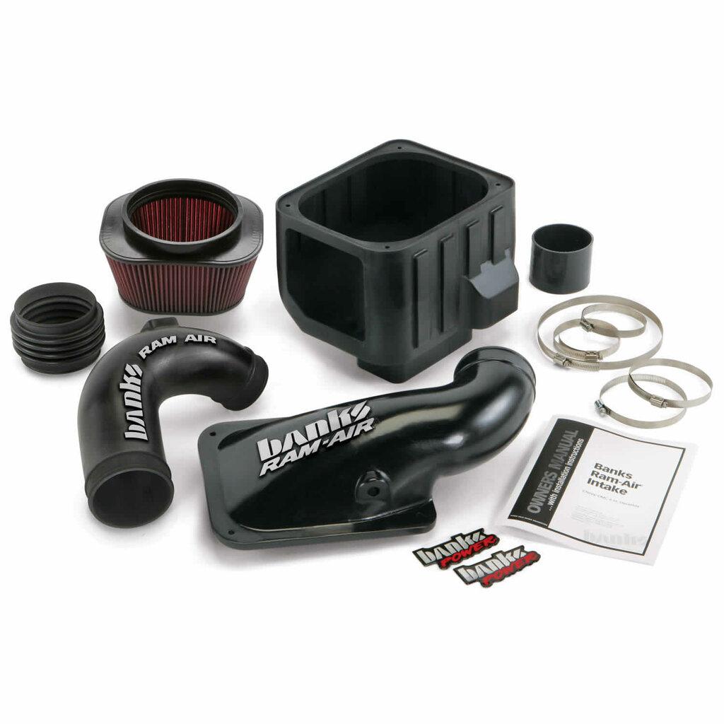 Banks Power Banks Ram-Air, Oiled Filter, Cold Air Intake System for 2004-2005 Chevy/GMC 2500/3500 6.6L Duramax, LLY - 42135
