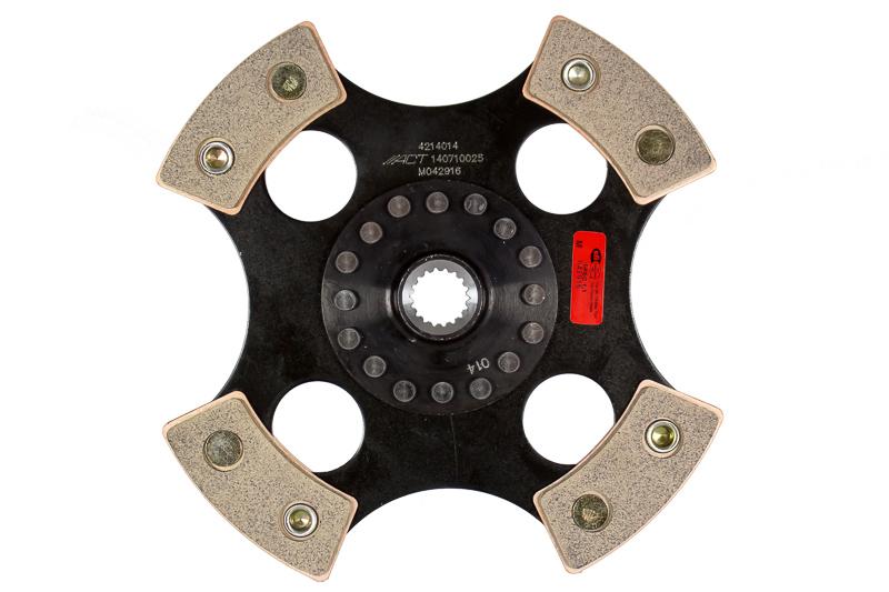 ACT Clutches 4 Pad Rigid Race Disc (1991-2002 G20,1991-1993 NX,1995-1998 200SX,1991-2006 Sentra) - 4214014