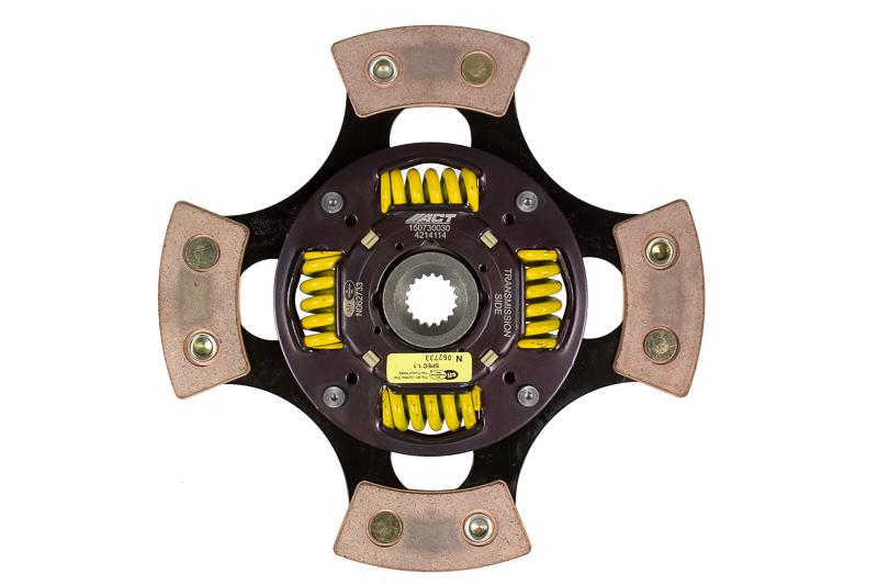 ACT Clutches 4 Pad Sprung Race Disc (1991-2006 Sentra,1991-2002 G20,1995-1998 200SX,1991-1993 NX) - 4214114