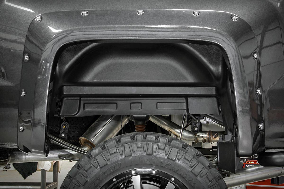 Rough Country Rear Wheel Well Liners (Pair) (2014-2018 Silverado 1500) - 4214