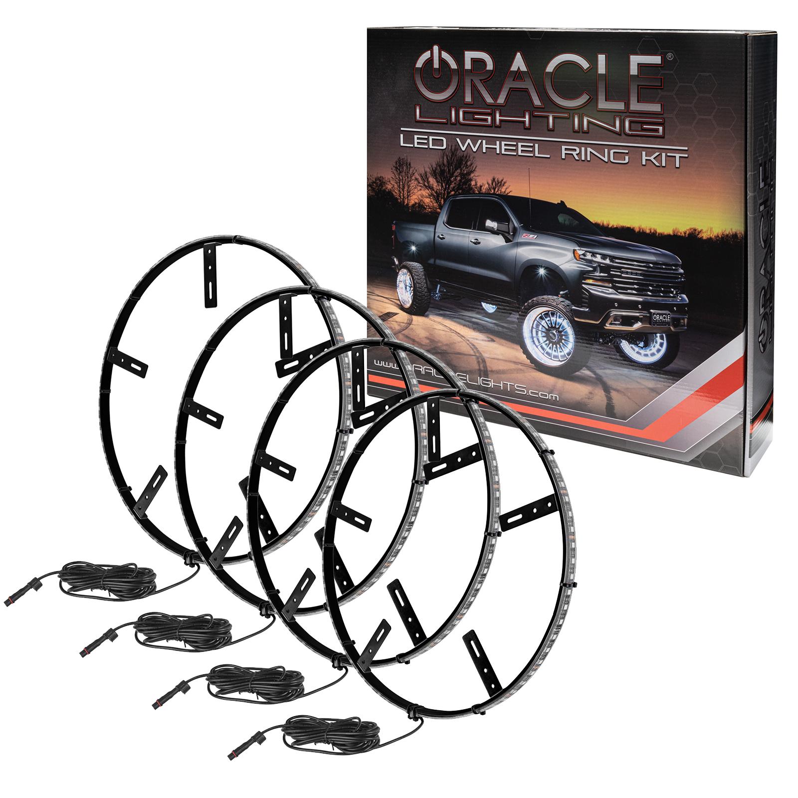 Oracle Lighting Colorshift Led Illuminated Wheel Rings, No Remote - 4215-334