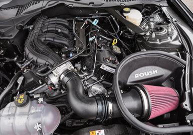 Roush 2015-2016 Mustang V6 Cold Air Intake - 421828
