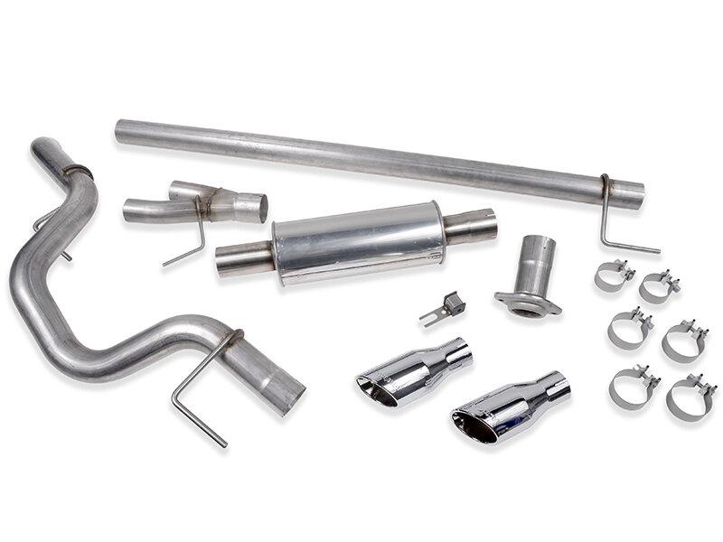 Roush 2015-2016 F150 3" Stainless Steel Cat-Back Exhaust - 421985