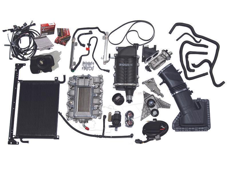 Roush 2015-2017 Mustang 5.0L Phase 2 727 HP Calibrated Supercharger Kit - 422001