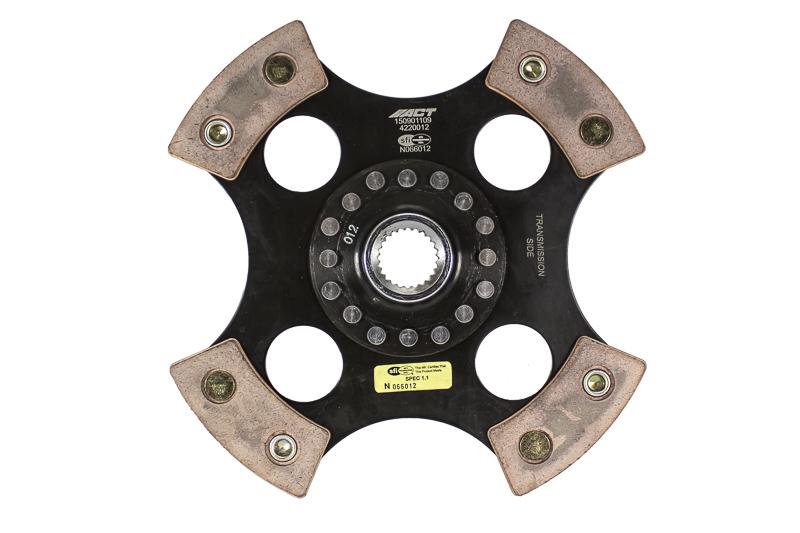 ACT Clutches 4 Pad Rigid Race Disc (1990-1991 Integra) - 4220012