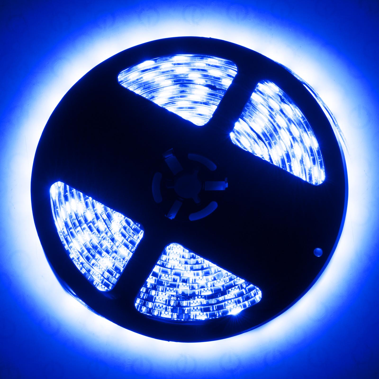 Oracle Lighting Exterior Black Flex Led Spool, Blue - 4223-002