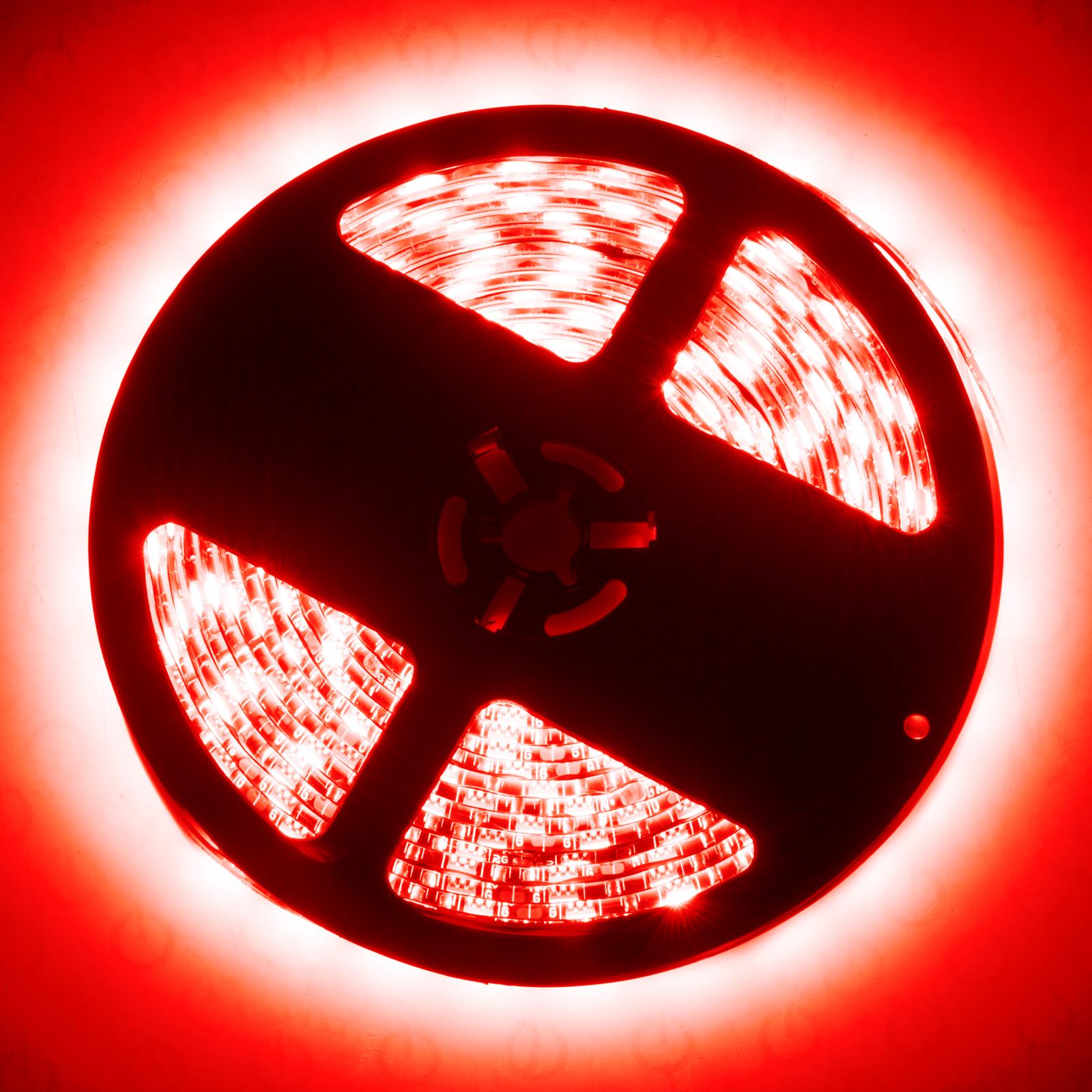 Oracle Lighting Exterior Black Flex Led Spool, Red - 4223-003