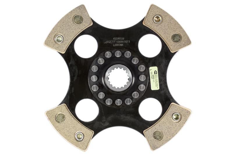 ACT Clutches 4 Pad Rigid Race Disc - 4224026