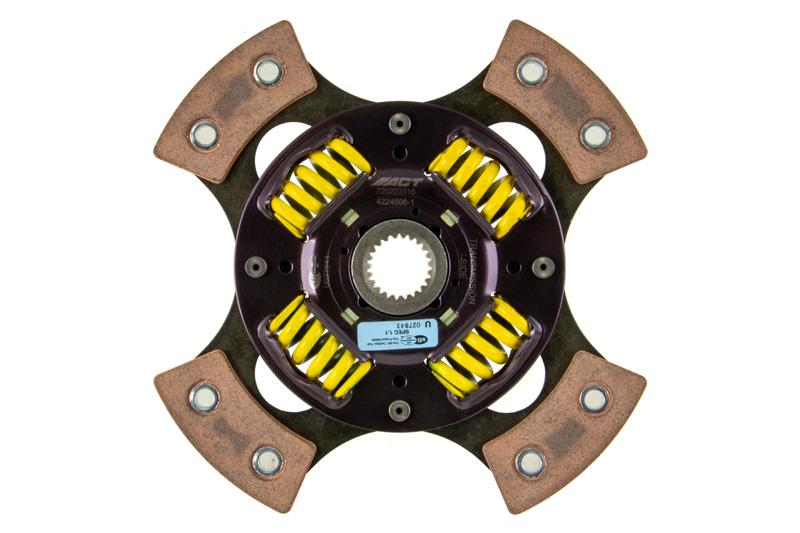 ACT Clutches 4 Pad Sprung Race Disc (2006-2015 MX-5 Miata) - 4224508-1