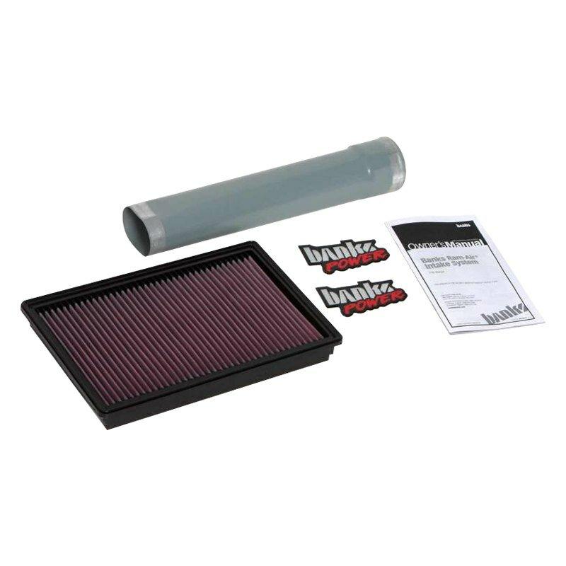 Banks Power 42260 Ram Air Filter Assembly With Silencer Delete Tube  For Use With 2014-17 Ram 1500 3.0L Ecodiesel - 42260