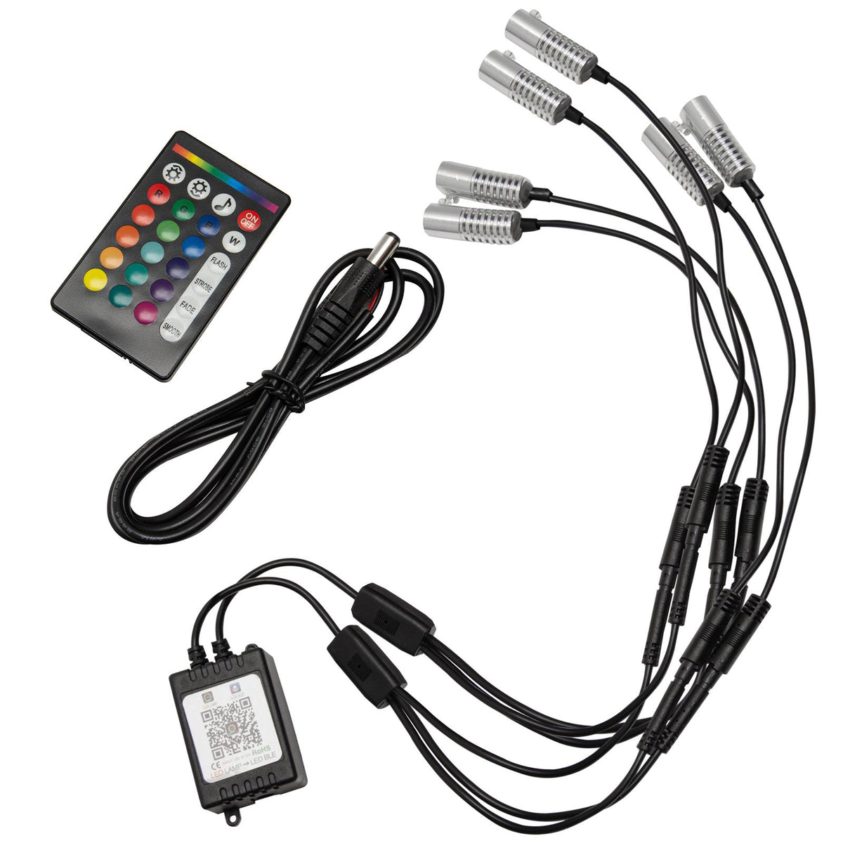 Oracle Lighting Colorshift Fiber Optic Dash Kit, 6-Pcs - 4231-333-6