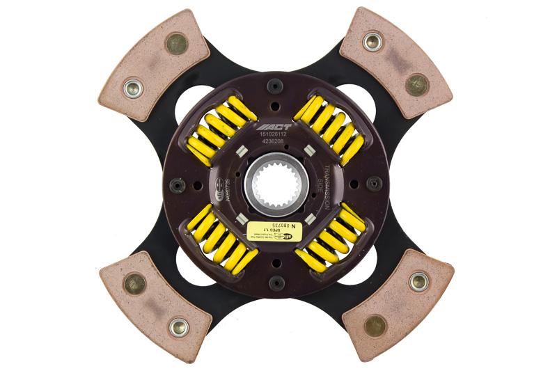ACT Clutches 4 Pad Sprung Race Disc (2010-2011 Camry,2011-2016 Scion tC,2000-2004 Focus) - 4236208