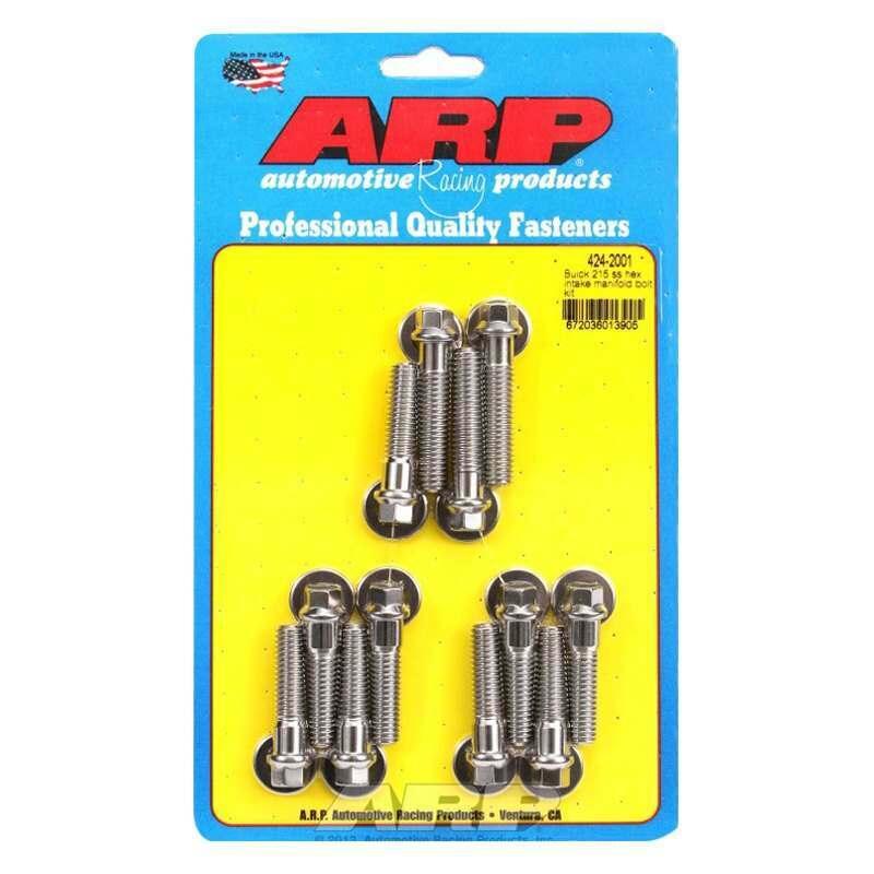ARP Buick 215 SS hex intake manifold bolt kit - 424-2001
