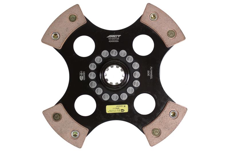 ACT Clutches 4 Pad Rigid Race Disc (BMW) - 4240035