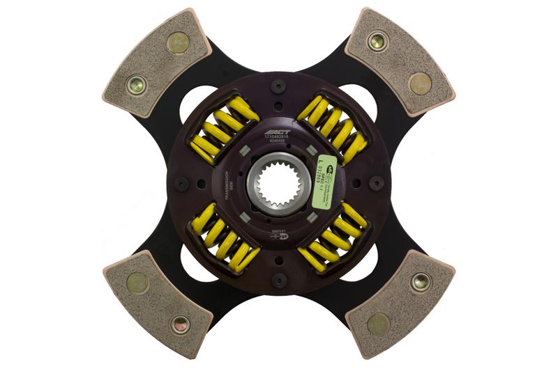 ACT Clutches 4 Pad Sprung Race Disc (2006-2007 6,2007-2013 3) - 4240508-2
