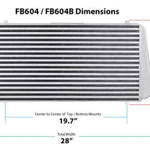 Frostbite Univ Intercooler 23.5 X 9 X 3 Blk  - FB604B