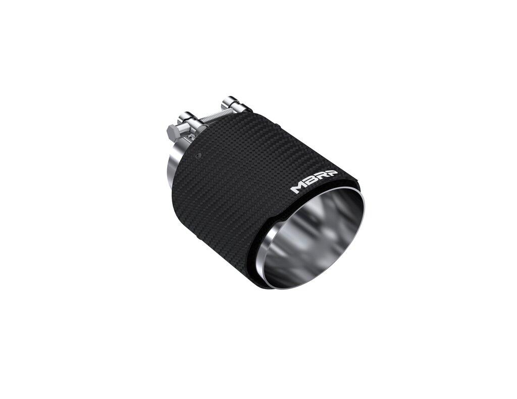 MBRP Tip; 4in. O.D Out; 3in. ID; Dual Wall; CF T304 - T5182CF