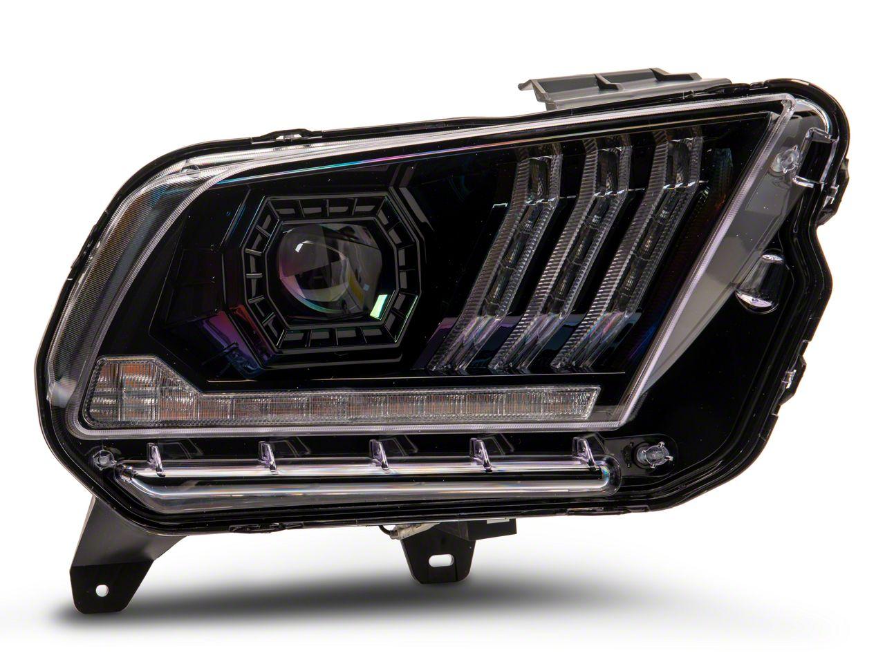 Raxiom Led Projector Headlights With Drl And Sequential Turn Signals (2013-2014 Mustang) - 426686