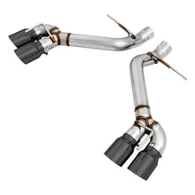 AWE Tuning 16-19 Chevrolet Camaro SS Axle-back Exhaust - Track Edition (Quad Diamond Black Tips) - 3020-43075