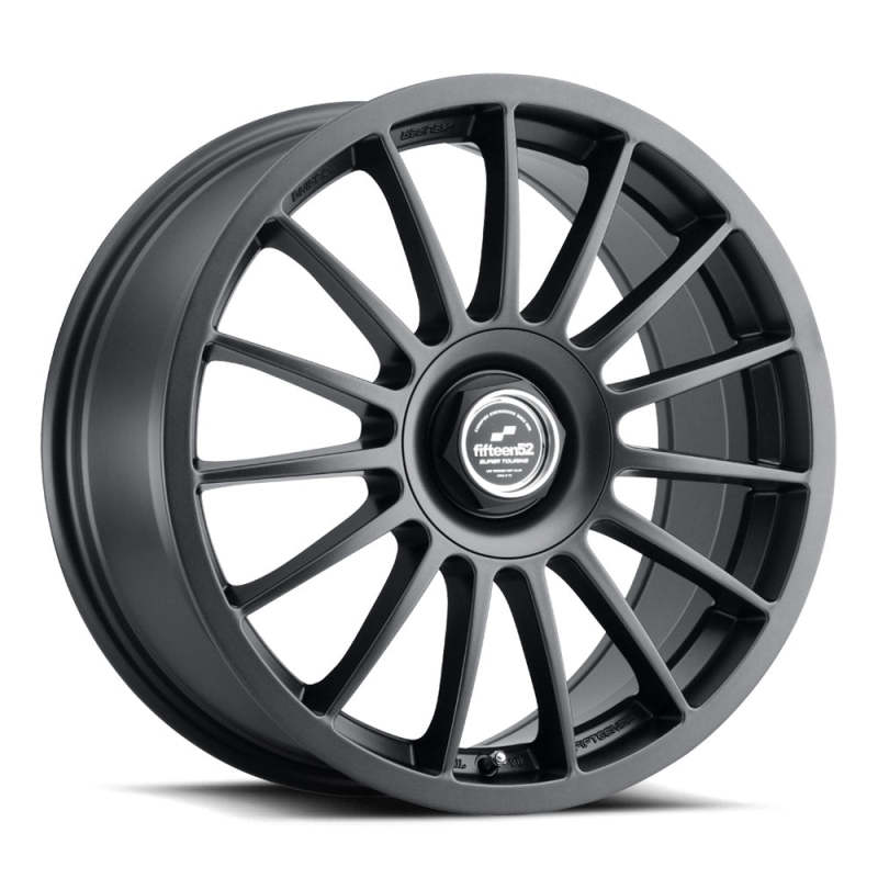fifteen52 18x8.5 (5x114.3 & 5x100 bolt) PODIUM Wheel, 6.14 BS in FROSTED GRAPHITE (SATIN GREY) - STPFG-88554+35