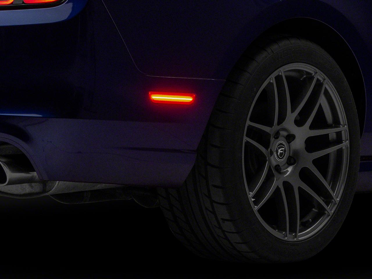 Raxiom Axial Series Led Rear Marker Lights; Red (2010-2014 Mustang) - 428414