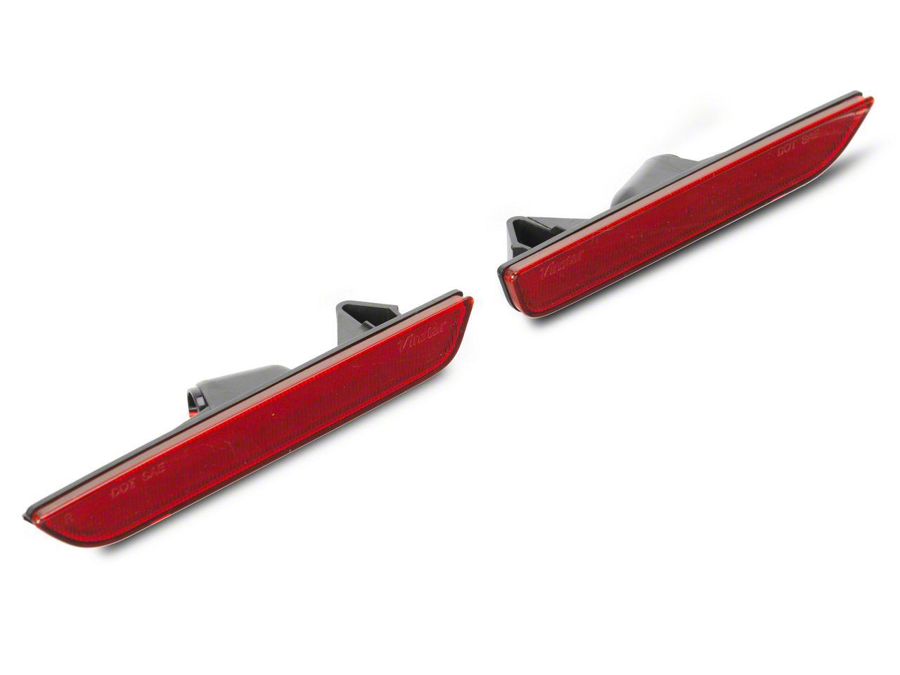 Raxiom Axial Series Led Rear Marker Lights; Red (2010-2014 Mustang) - 428414