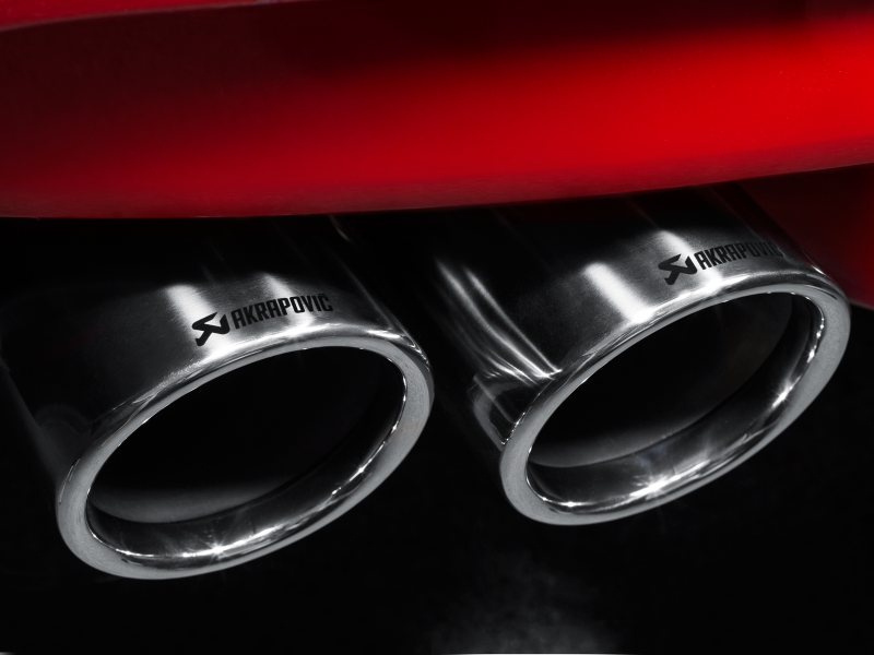 Akrapovic 2011-2018 BMW Tail pipe set (Titanium). (2012-2019 M5, M6, M6 Gran Coupe) - TP-T/S/5