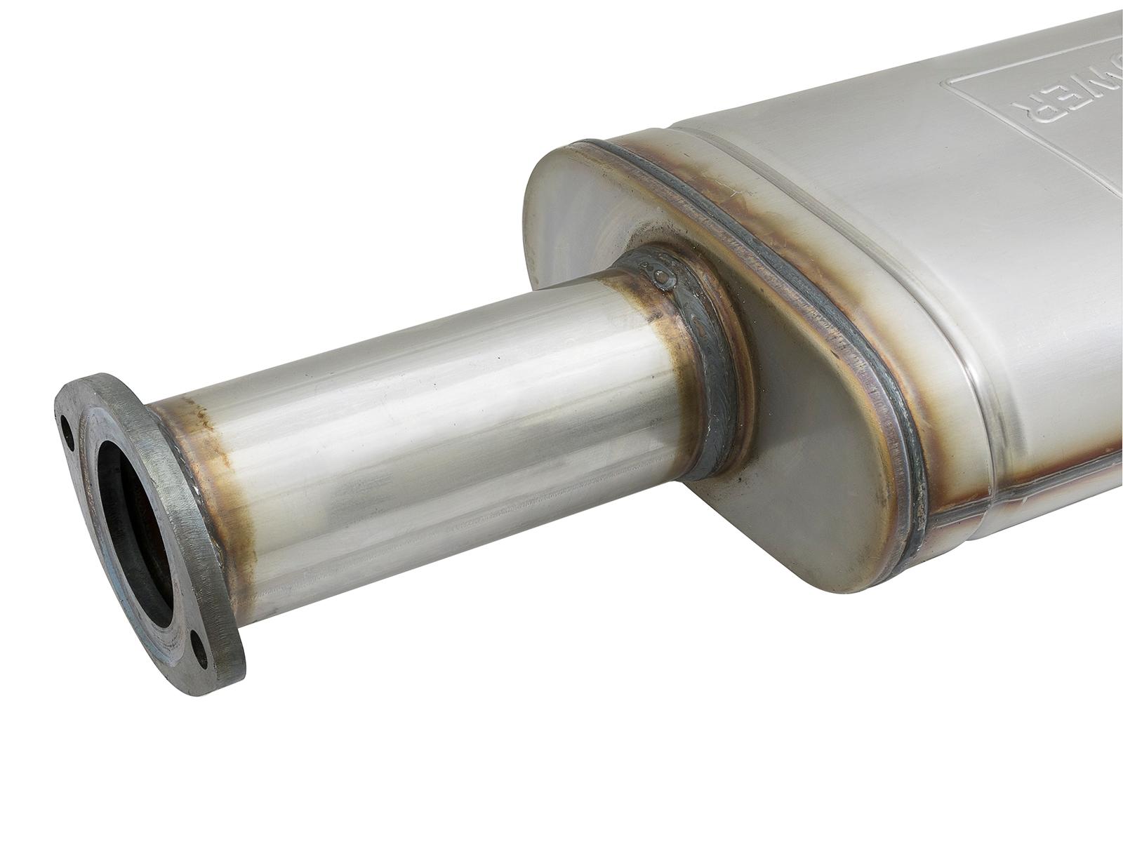 AFE Rebel Series 3 IN Cat-Back Exhaust System w/ Dual Mid-Side Exit Black Tips (2016-2021 Tacoma) - 49-46032-B