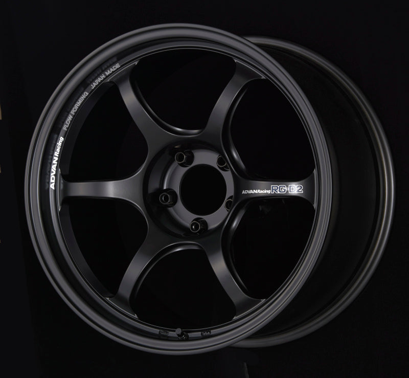 Advan RG-D2 17x8.5 +45 5-114.3 Semi Gloss Black Wheel - YAT7H45ESB