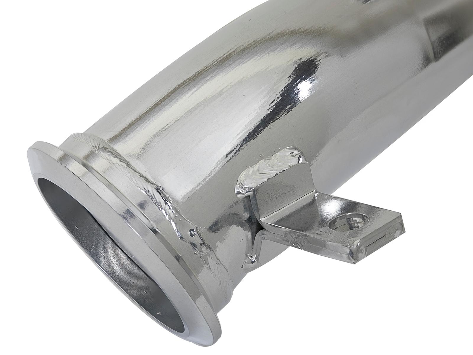 AFE MACH Force-Xp 3 IN 409 Stainless Steel Downpipe (2011-2015 Silverado 2500 HD, Silverado 3500 HD, Sierra 2500 HD, Sierra 3500 HD) - 49-44095
