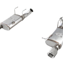 aFe 2011-2014 Mustang 5.0L Mach Force-Xp 3" Stainless Steel Axle-Back Exhaust System w/ Polished Tips
