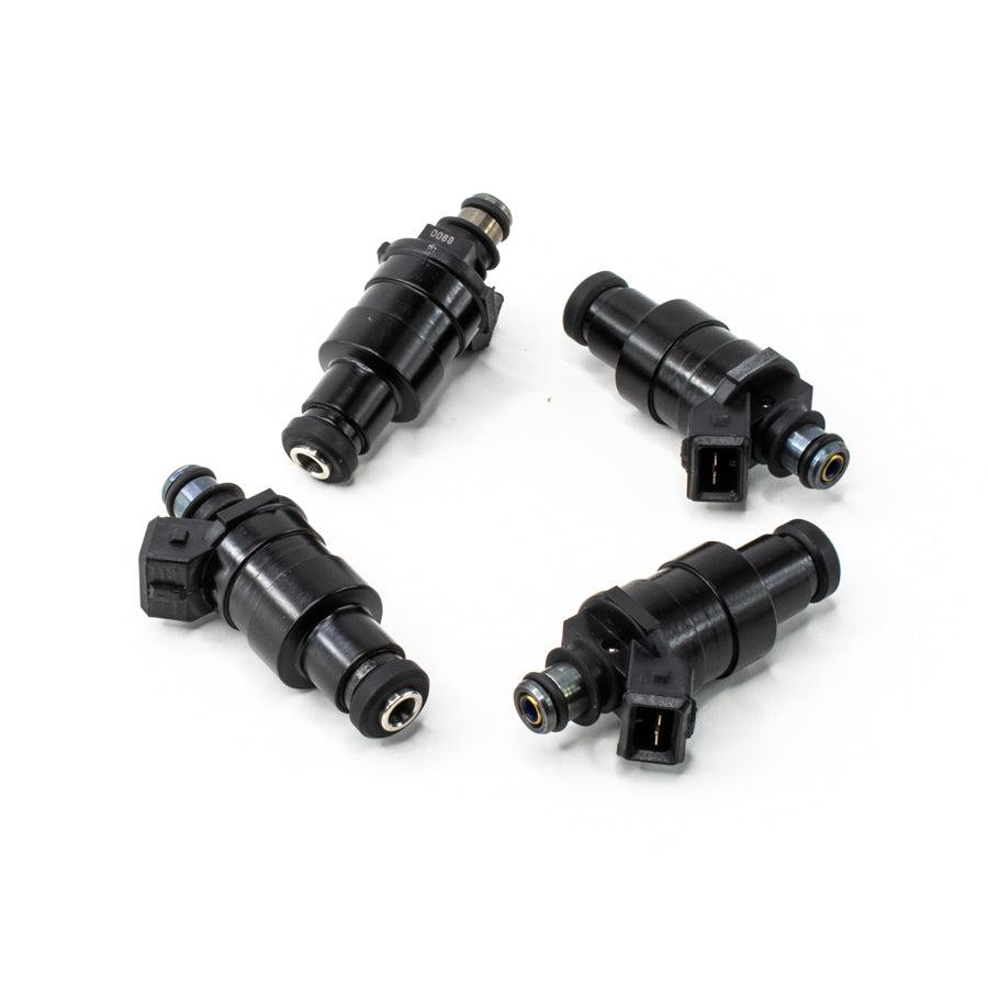 DeatschWerks Matched set of 4 injectors 1200cc/min (low Impedance) - 42M-01-1200-4