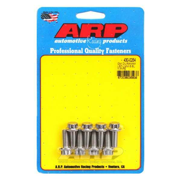 ARP GM Duramax LB7-LMM 6.6L SS 12pt Y-pipe bolt kit - 430-0204