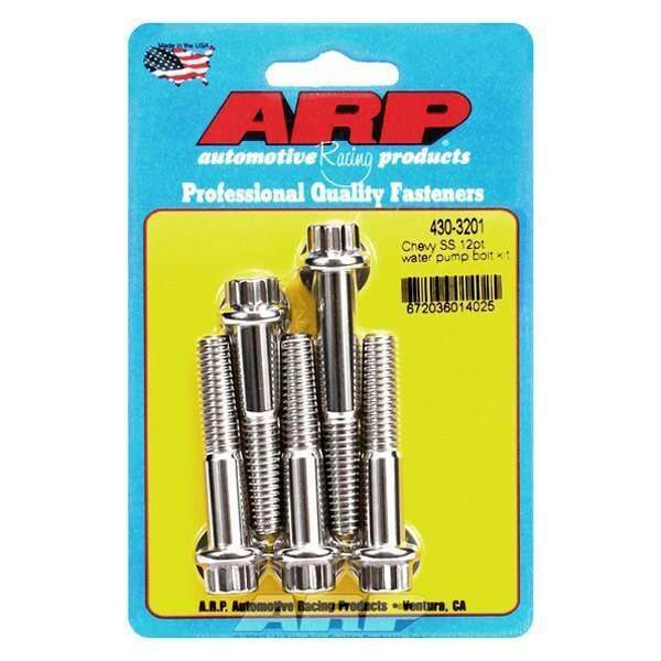 ARP Chevy SS 12pt water pump bolt kit - 430-3201