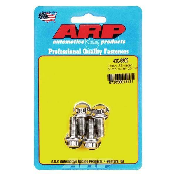 ARP Chevy SS water pump pulley bolt kit - 430-6802
