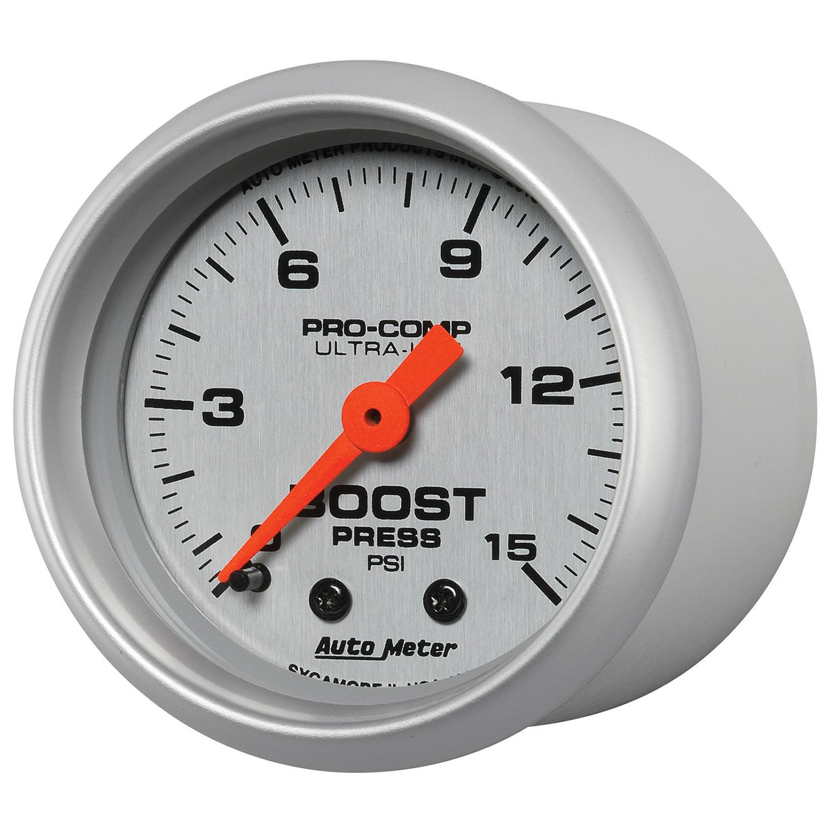 Auto Meter 2-1/16" BOOST, 0-15 PSI, ULTRA-LITE - 4302