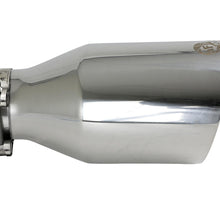 AFE MACH Force-Xp 304 Stainless Steel Clamp-on Exhaust Tip Polished (2-1/2 IN Inlet x 4-1/2 IN Outlet x 9 IN L) - 49T25454-P091