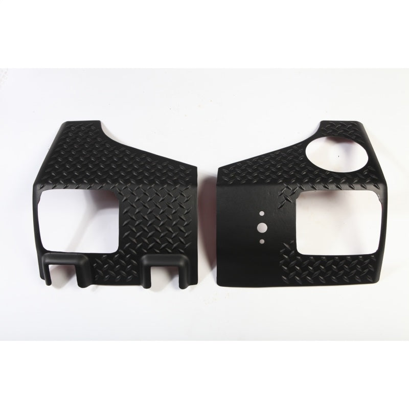 Rugged Ridge Body Armor Kit Rear Quarter Panel; 07-18 Jeep Wrangler Jk 2 Door - 11651.02