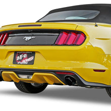 AFE MACH Force-Xp Axle-Back Exhaust System w/ Black Tips (2015-2026 Mustang Ecoboost Non Active / V6) - 49-43085-B