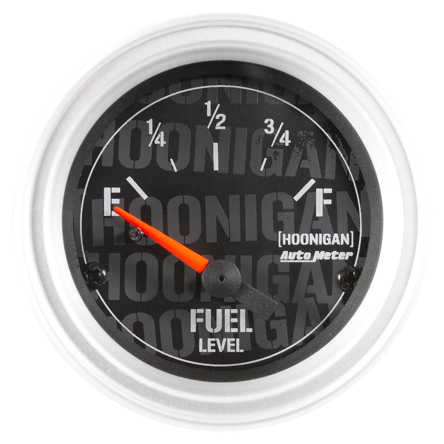 Auto Meter 2-1/16" FUEL LEVEL, 240-33 Ω, ELEC, HOONIGAN - 4316-09000