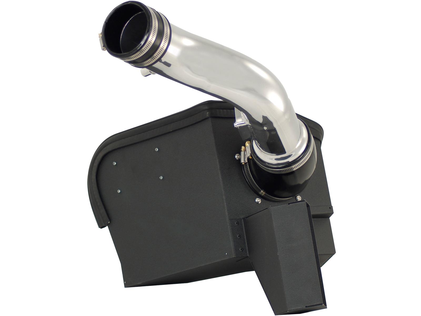 AFE Magnum FORCE Stage-2 Cold Air Intake System w/ Pro 5R Media Polished (2011-2014 Mustang) - 54-12102-P