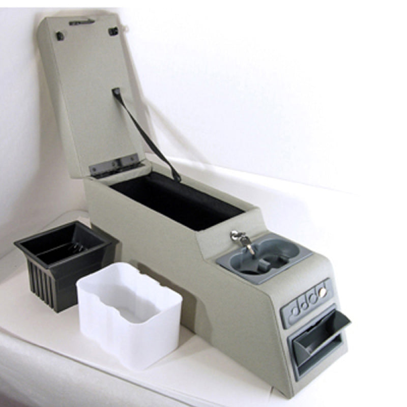 Rugged Ridge Center Console Ultimate Locking Gray; 76-95 Jeep Cj/Wrangler Yj - 13102.09