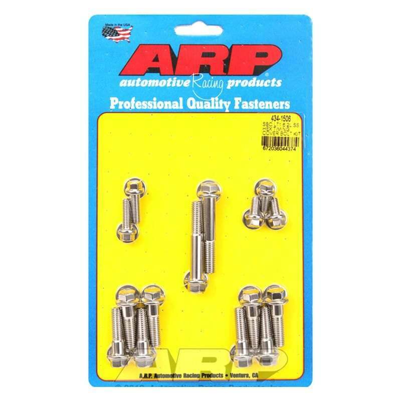 ARP SBC LT1 6.2L SS hex timing cover bolt kit - 434-1506