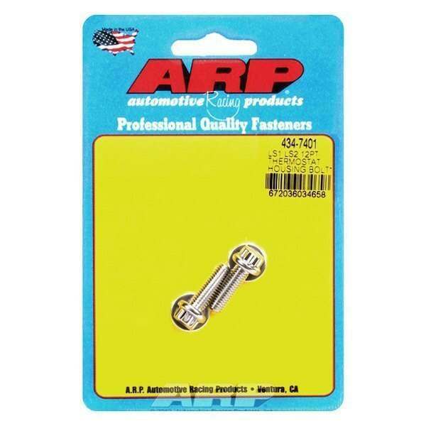 ARP LS1 LS2 SS 12pt thermostat housing bolt kit - 434-7401