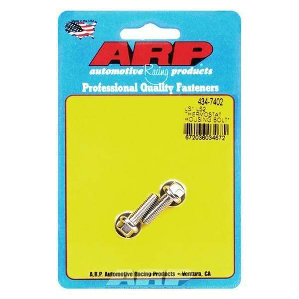 ARP LS1 LS2 SS hex thermostat housing bolt kit - 434-7402