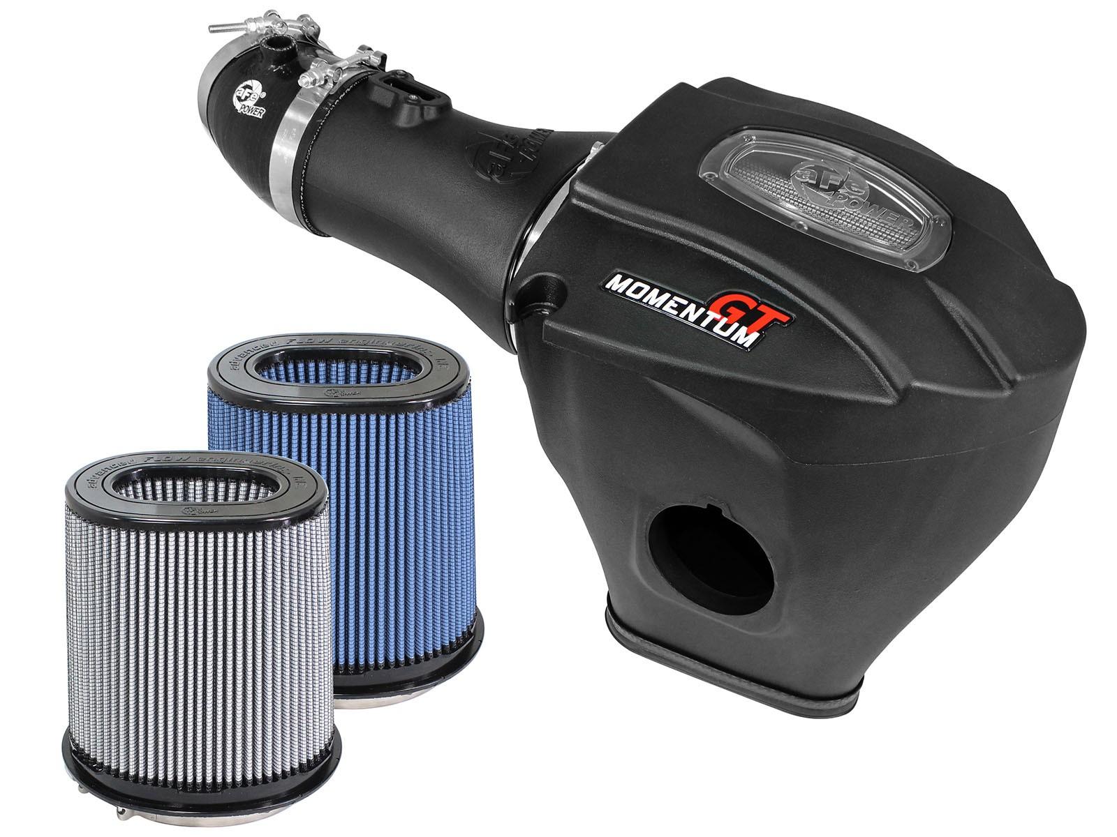 AFE 52-72204 15-16 Dodge Challenger/ Charger 6.2L Hellcat Momentum GT Cold Air Intake System w/ Dual Filter Media