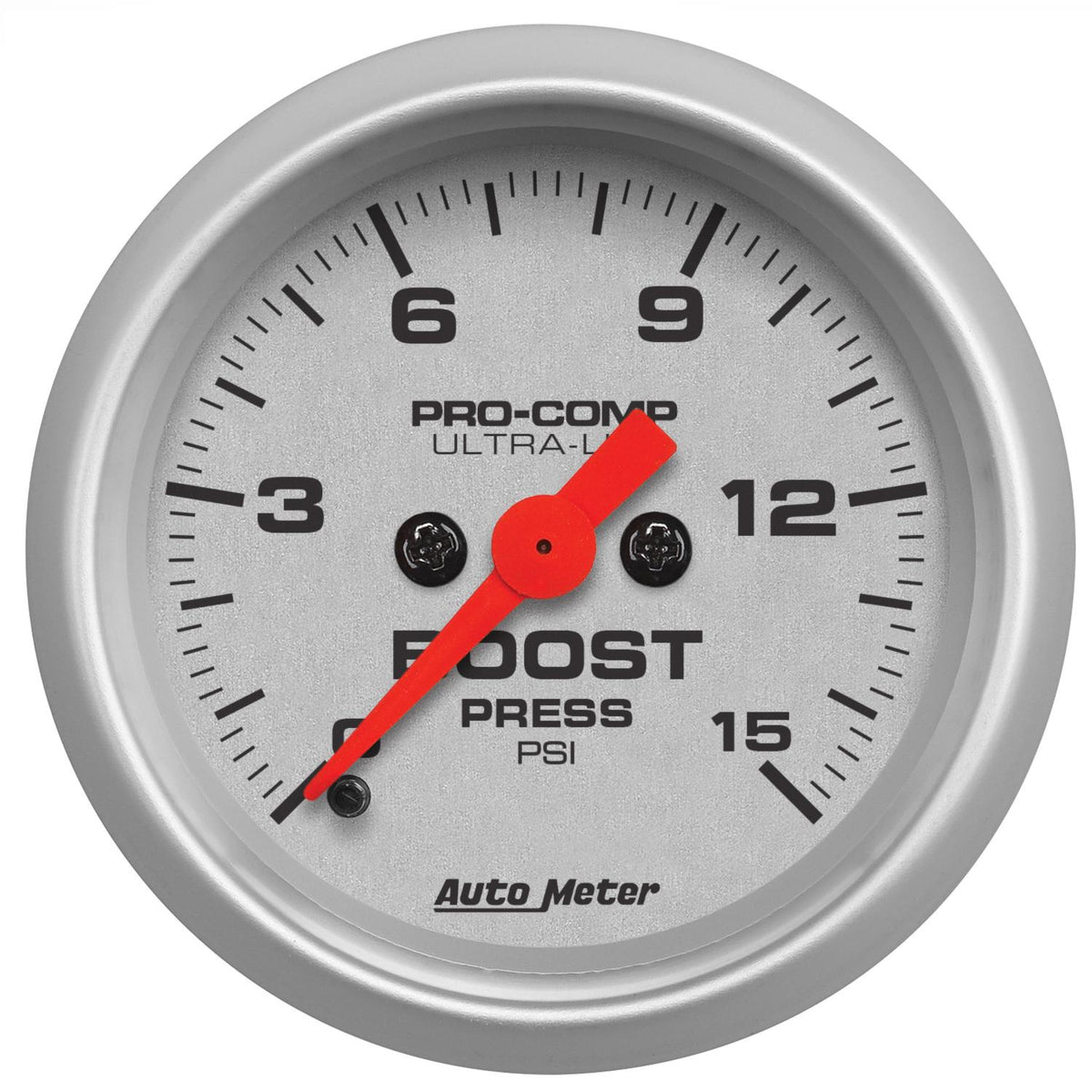 Auto Meter 2-1/16" BOOST, 0-15 PSI, ULTRA-LITE - 4350